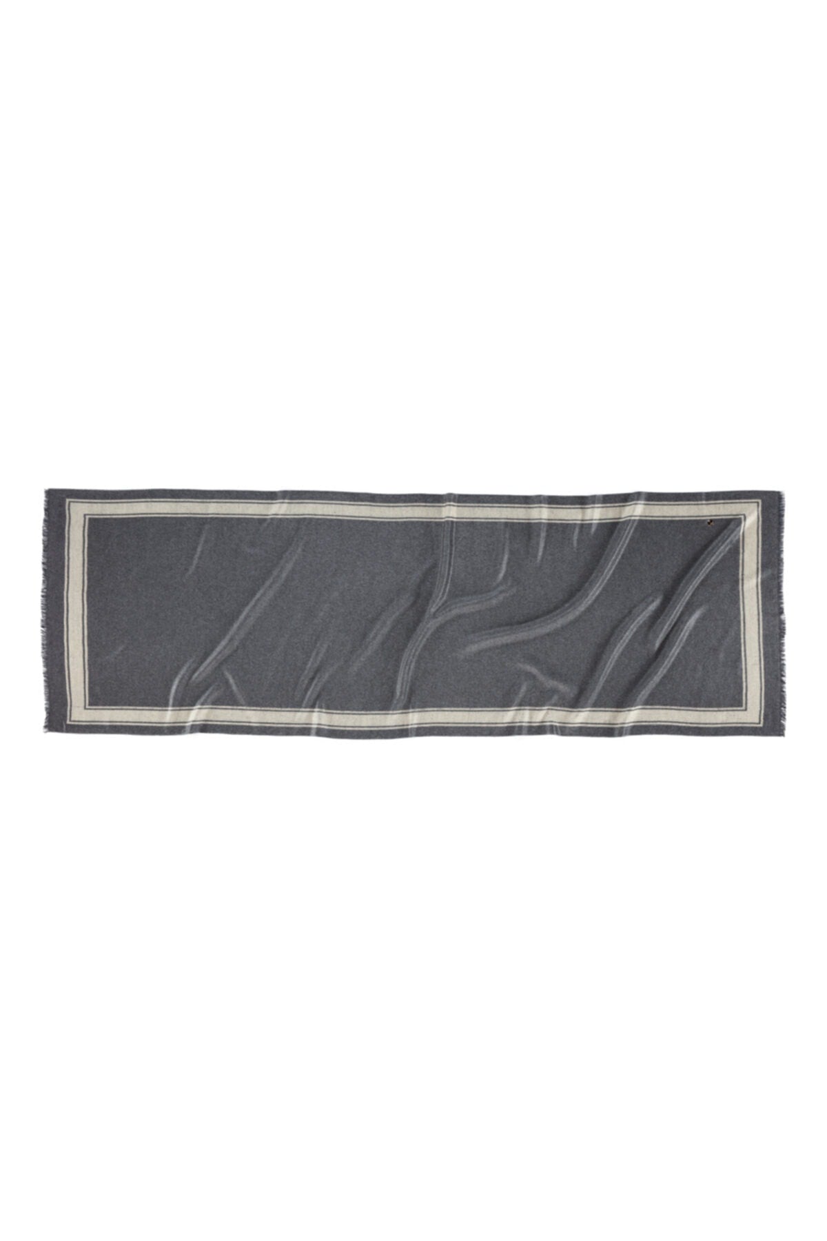Simply Reversible Mo-shmere Rectangle Scarf - Sepia