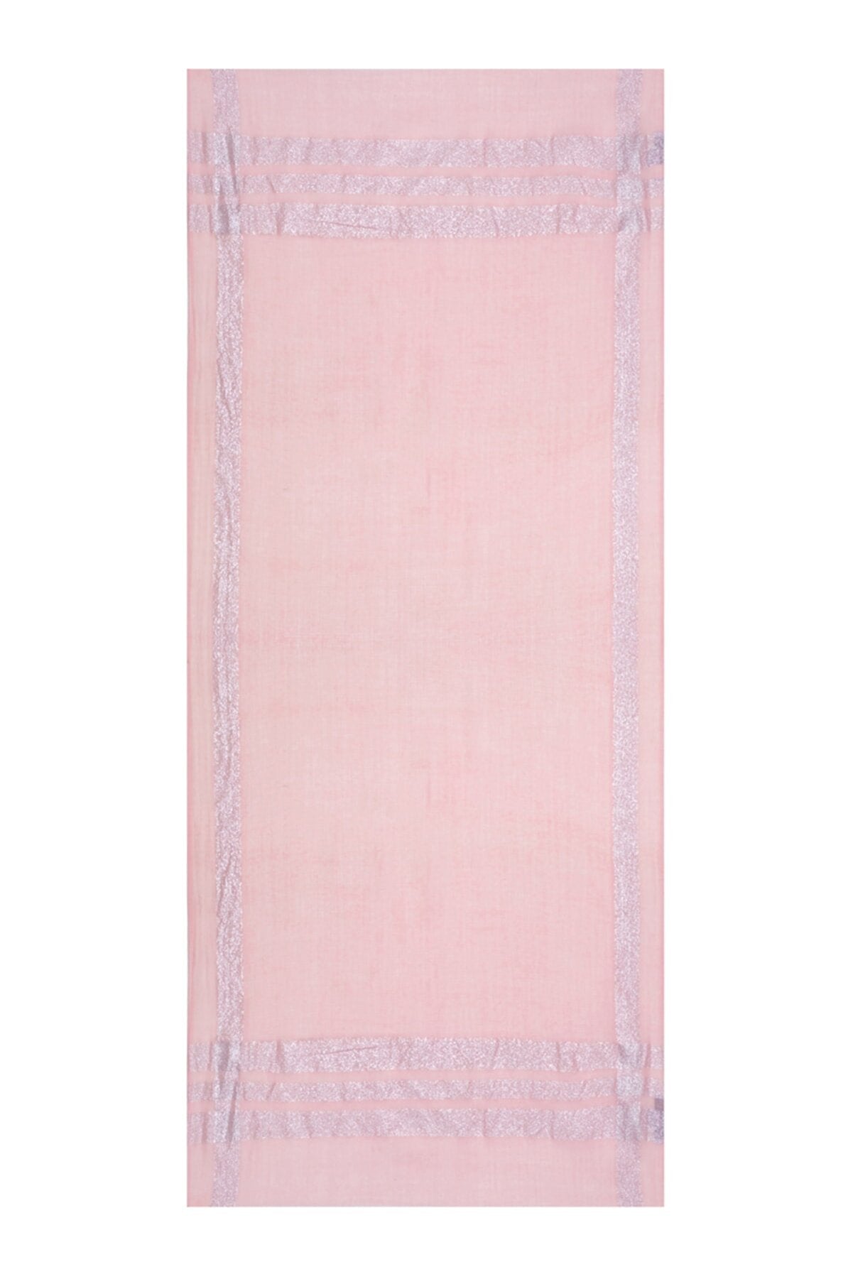 LUREX Lines Cashmere & Silk Stole - Pink