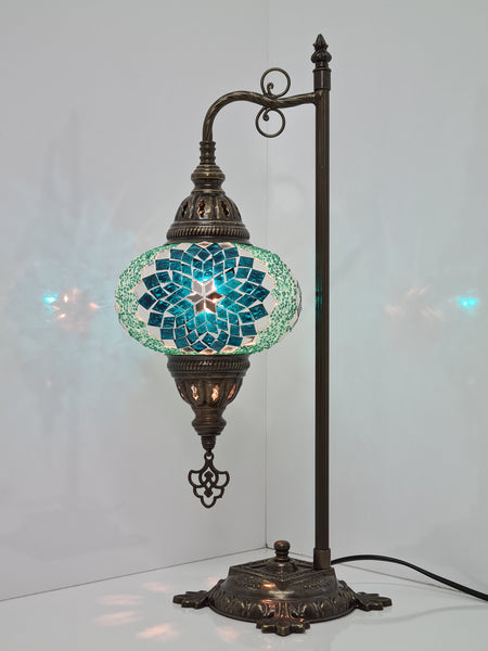Medium Post Lamp Mosaic Turkish Glass Lamp