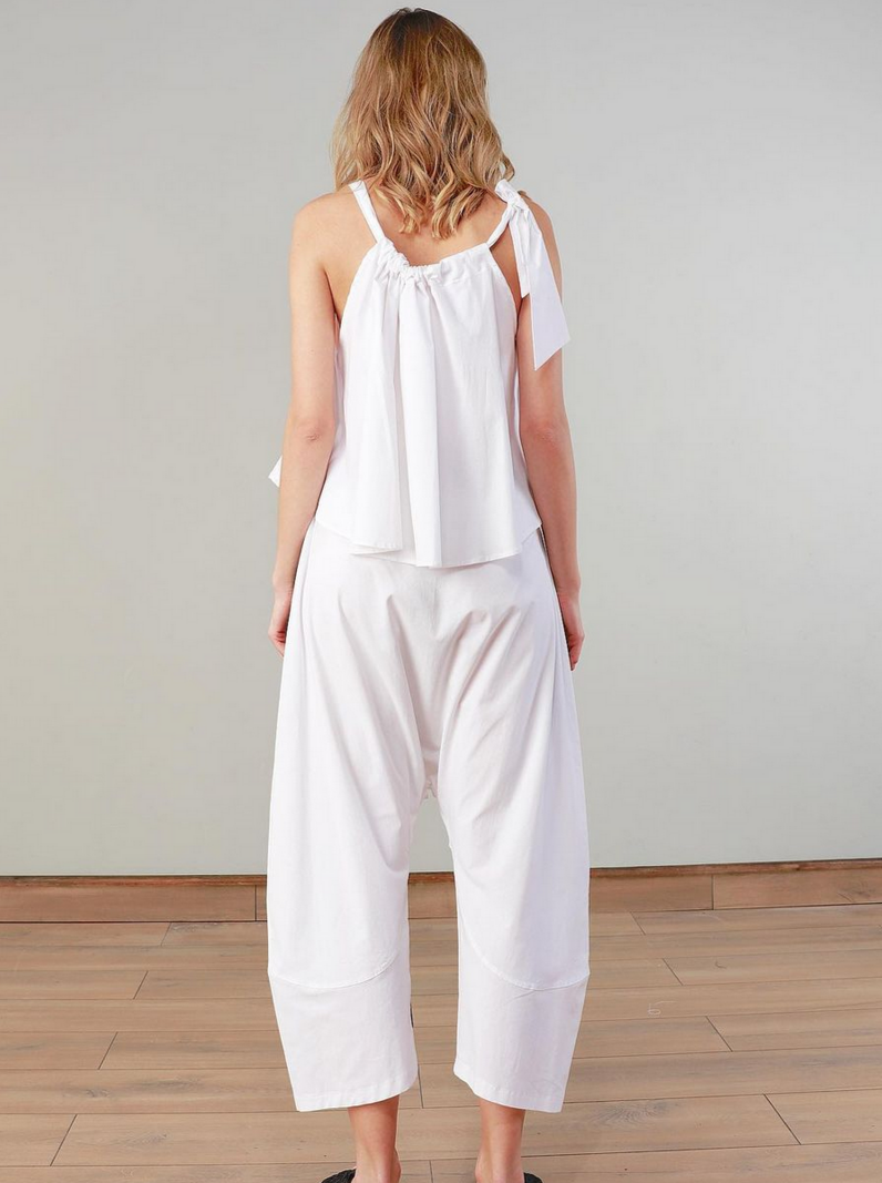 Fashion Forward Poplin Blouse 22134 | White