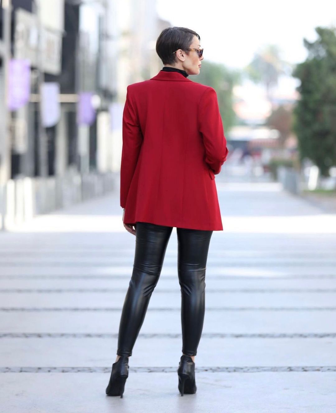 Fashion Forward Jacket 23126 - Red