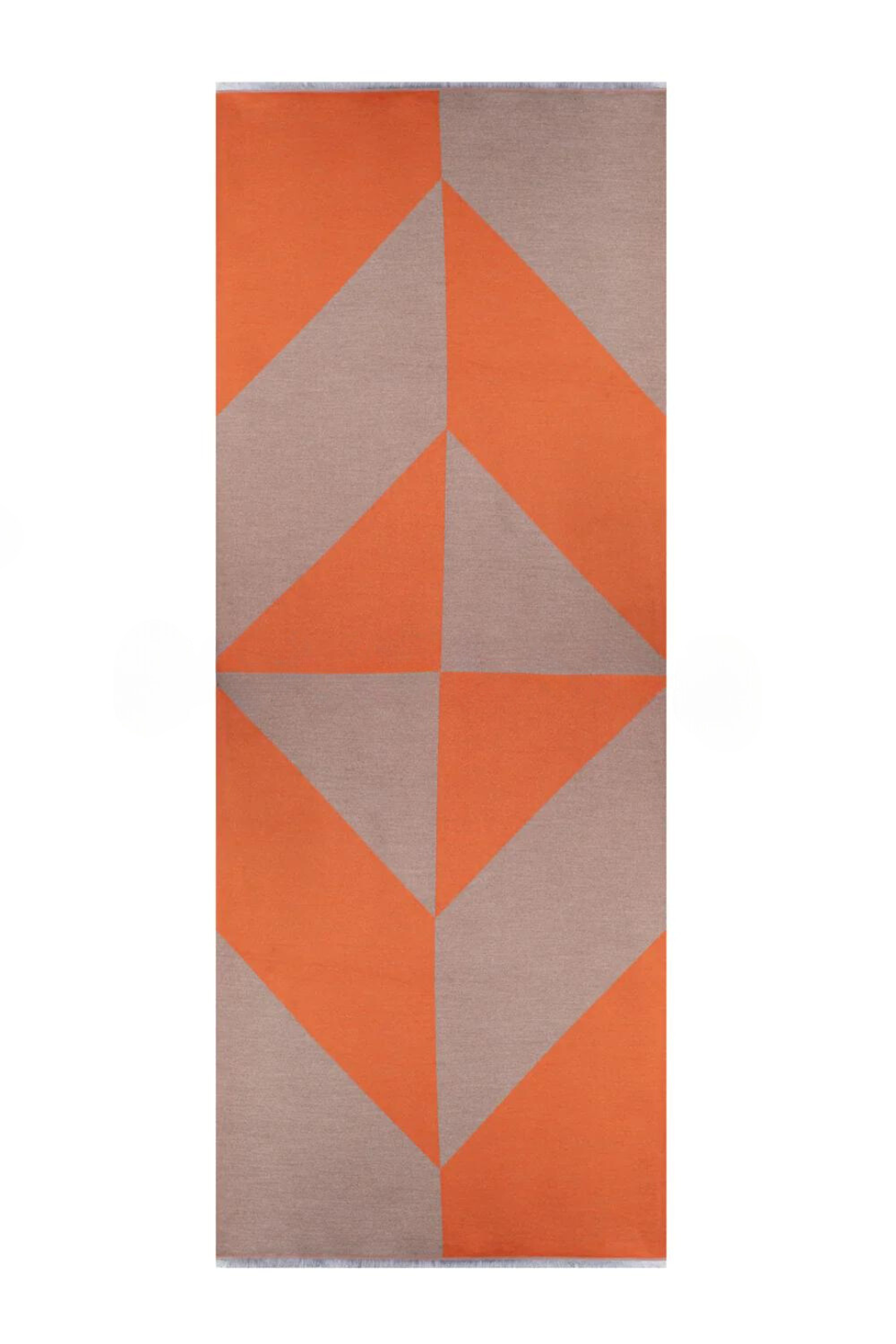 Symmetric Mo-shmeres Triangles Dual Tone - Orange Sepia