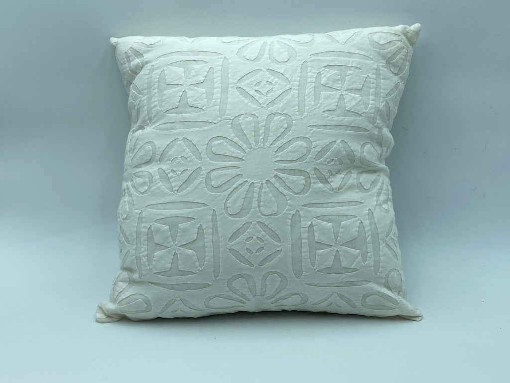 Cotton Cutwork Pillow Covers - 40CM X 40CM 16"X16"