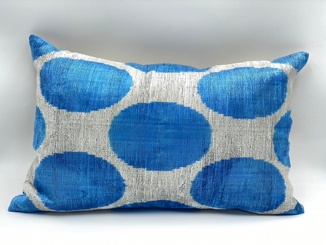 One Side IKAT Small Rectangle Cushion Cover (50*40) CM