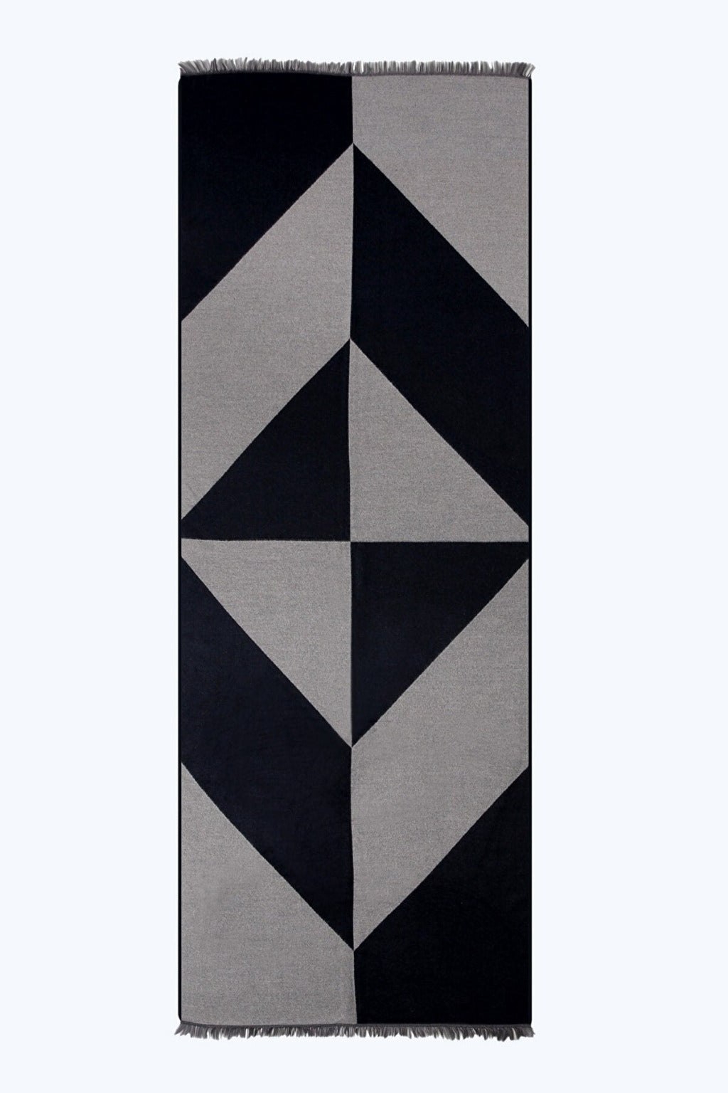 Symmetric Mo-shmeres Triangles Dual Tone - Gray Black