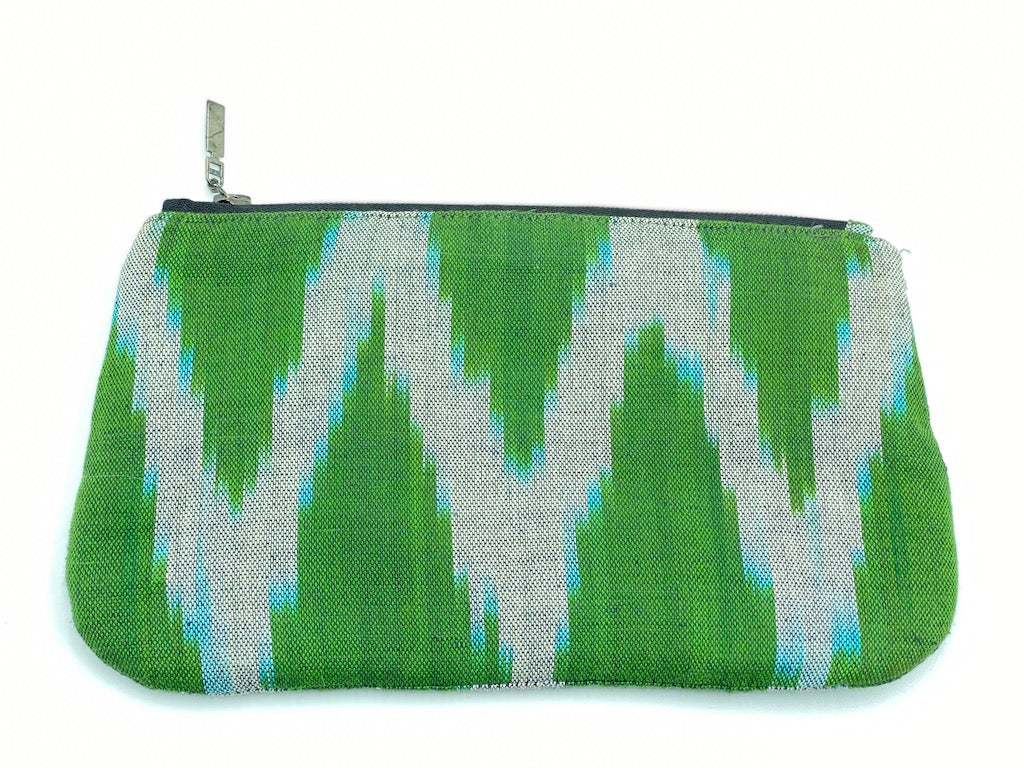 Wallet IKAT - Green Cloth D11