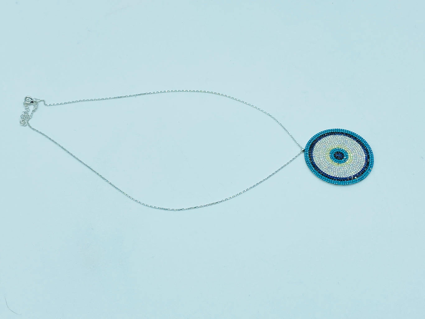 Evil Eye Modern Jewelry - Nazar Necklace Shield