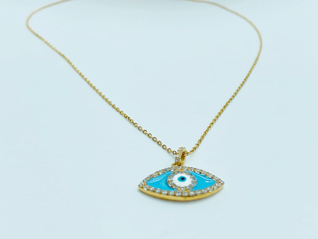 Evil Eye Modern Jewelry - Necklace Electric Eye