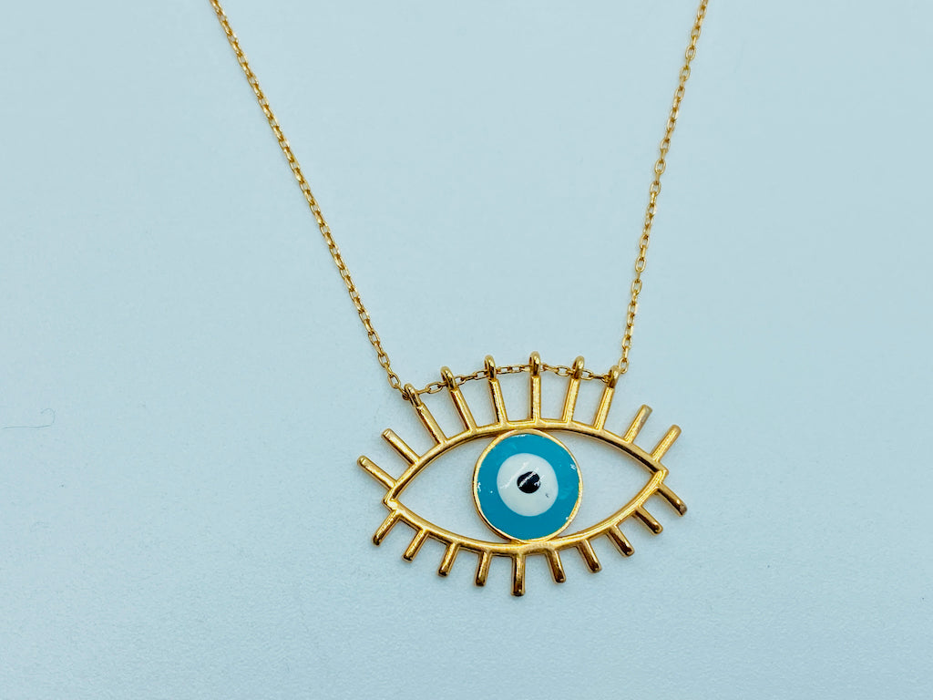 Evil Eye Modern Jewelry - Nazar Necklace 1
