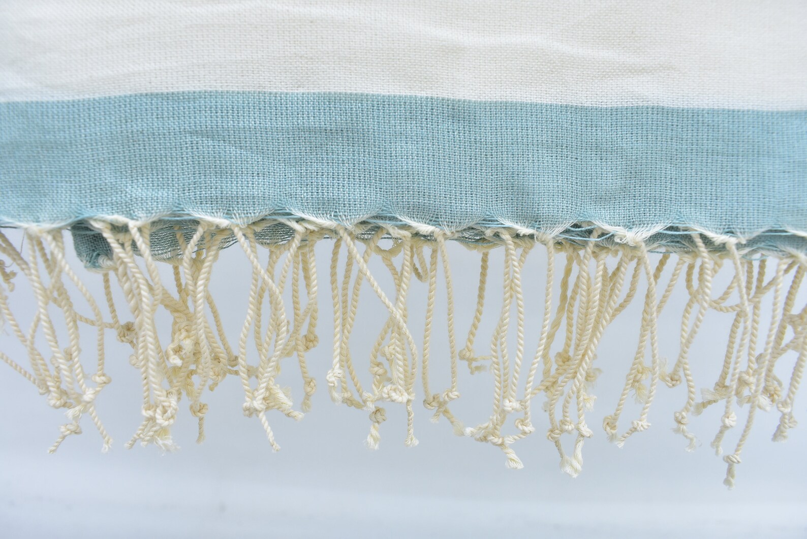 Beach Towel Handmade Cotton Viscose Turkish Towel - 190 CM X 90 CM