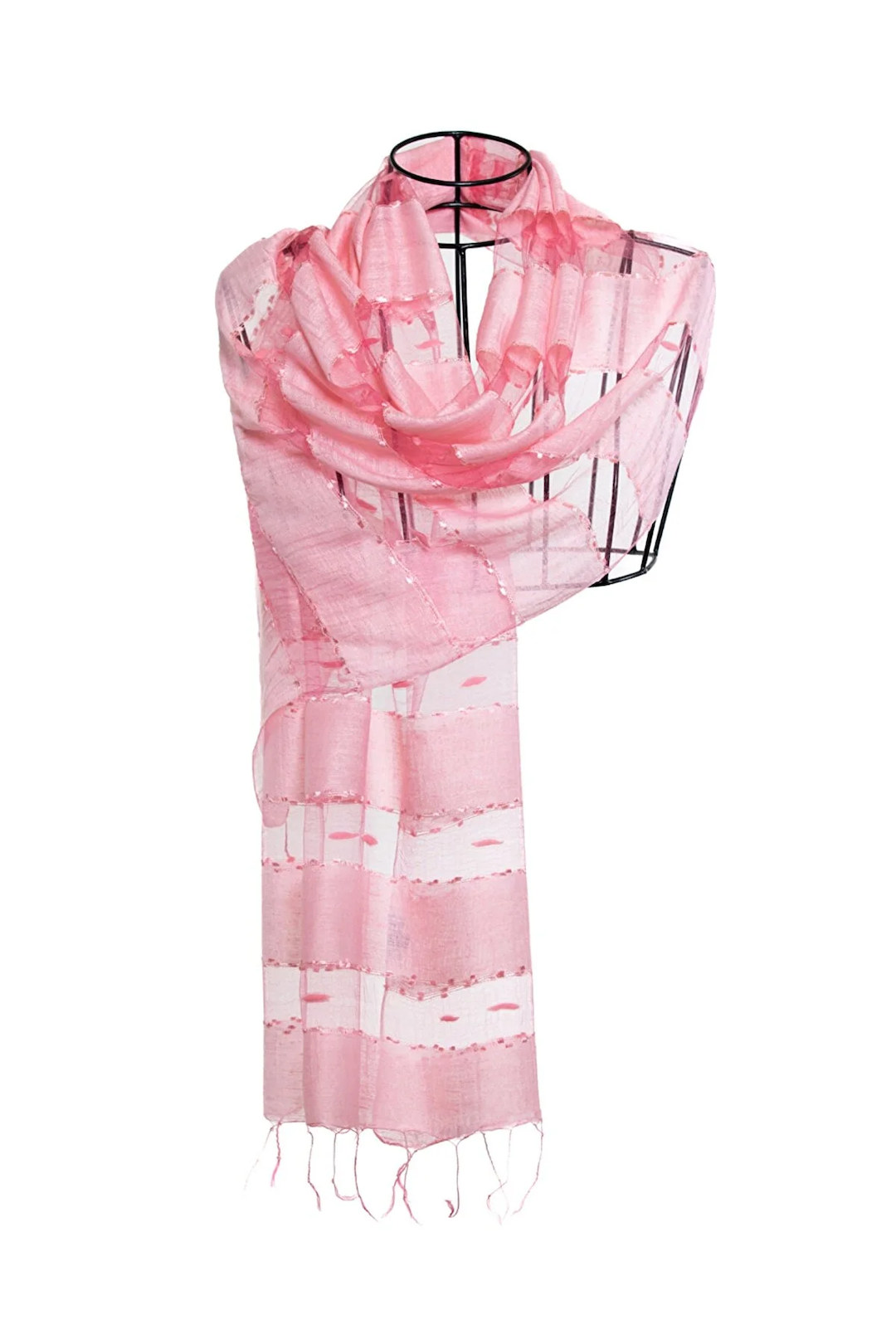 Silk Organza Sheer Uniform Colors - Pink