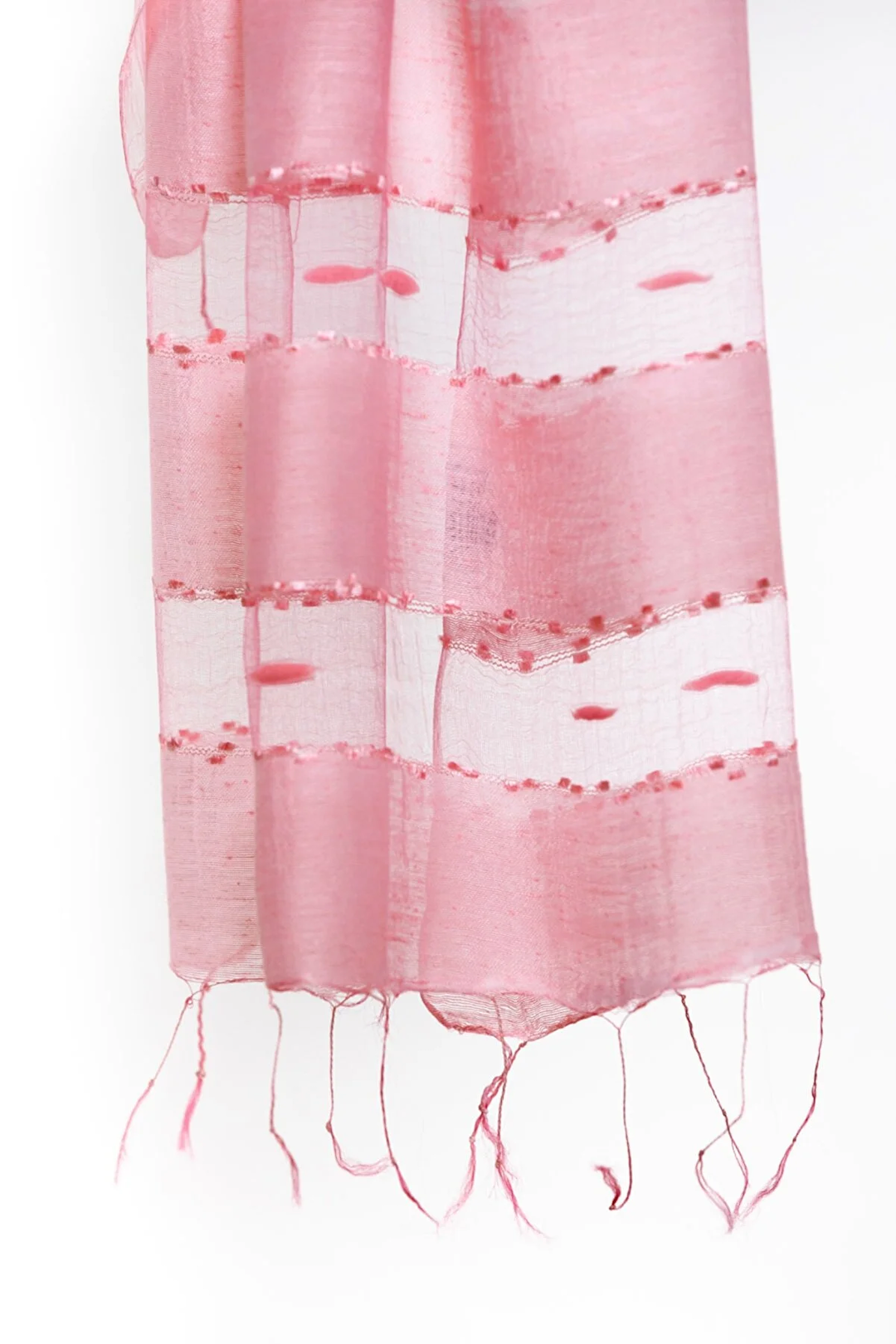 Silk Organza Sheer Uniform Colors - Pink