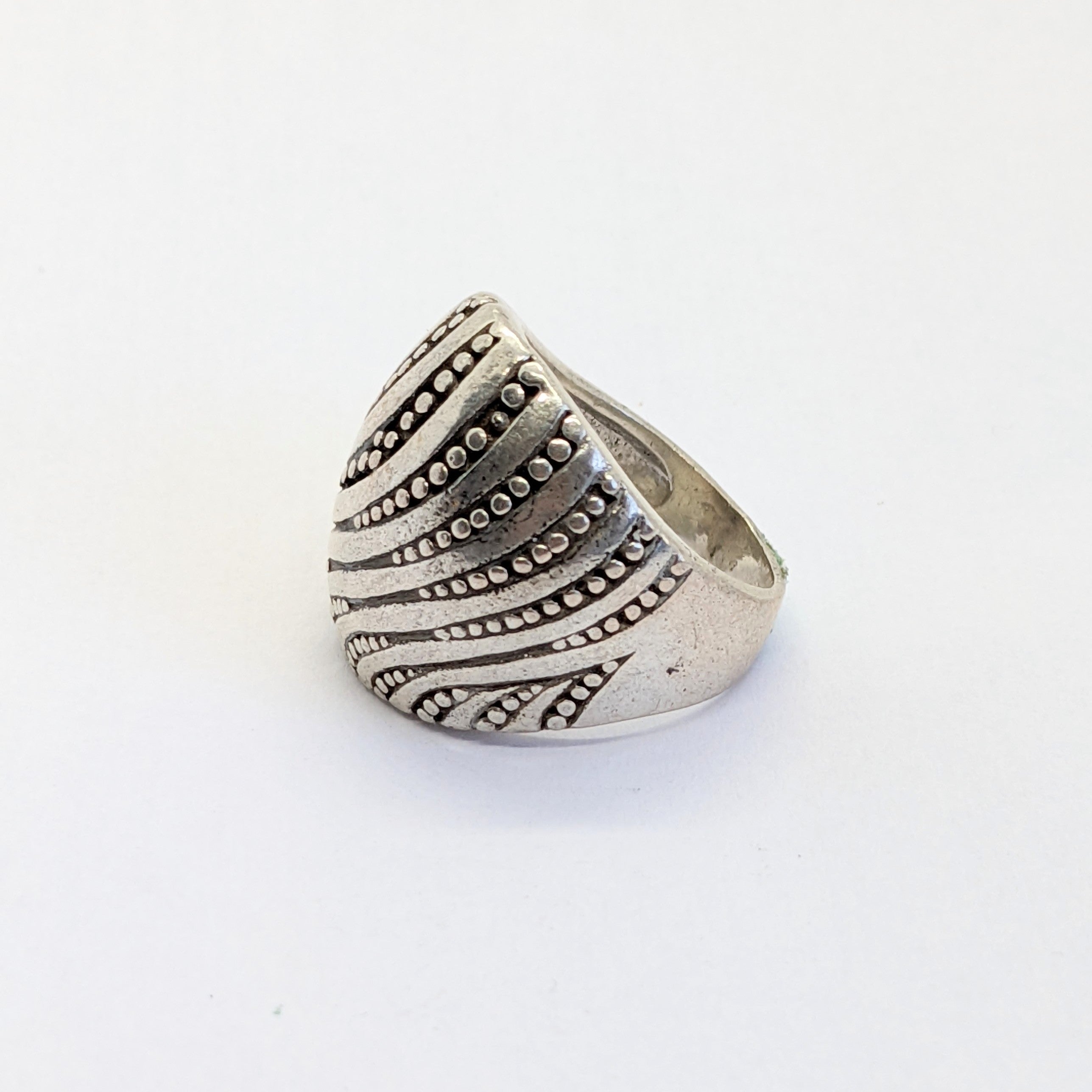 Flow Embossed Ring Size 7