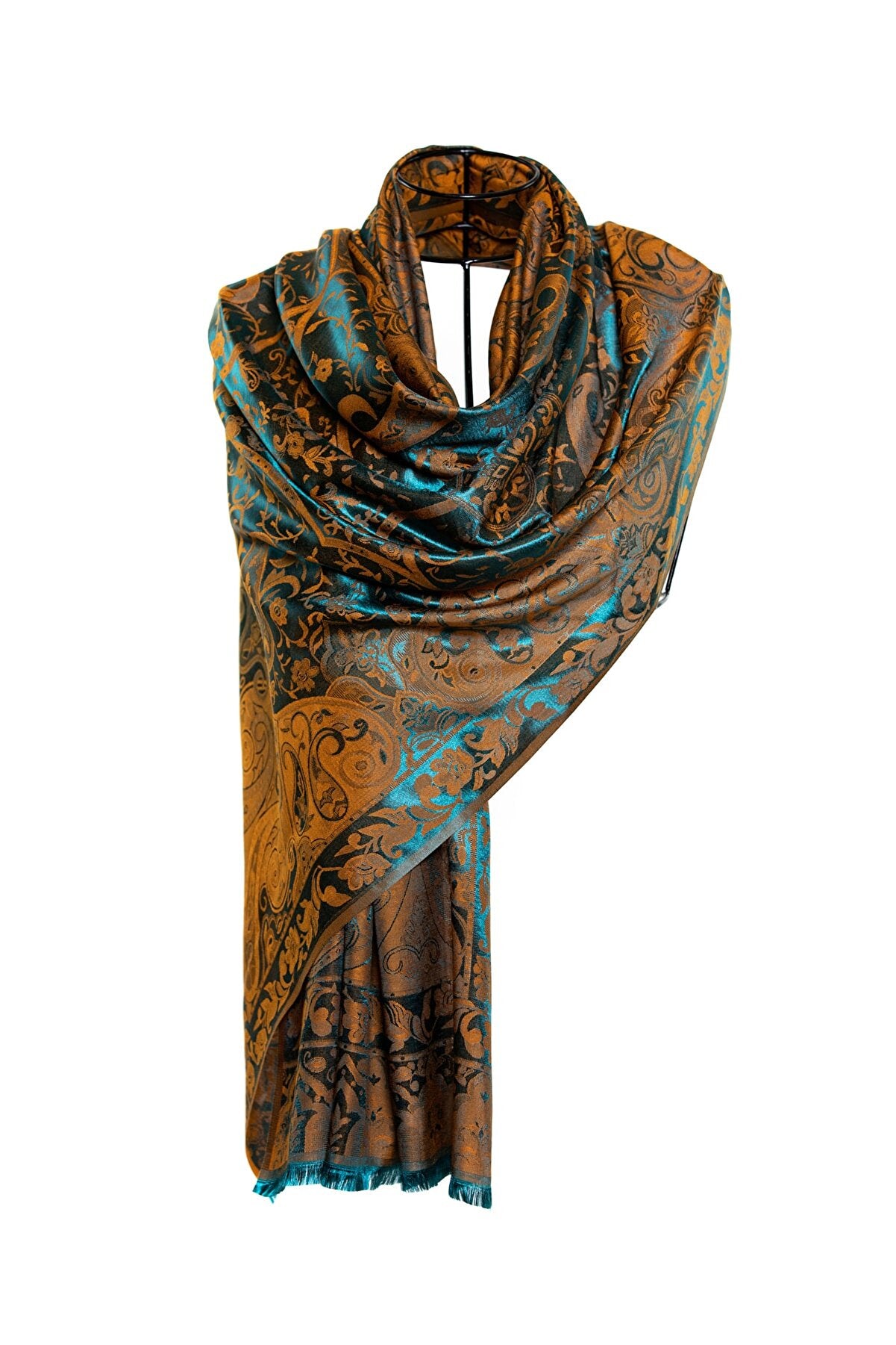 Modal Silk Scarves - Paisley