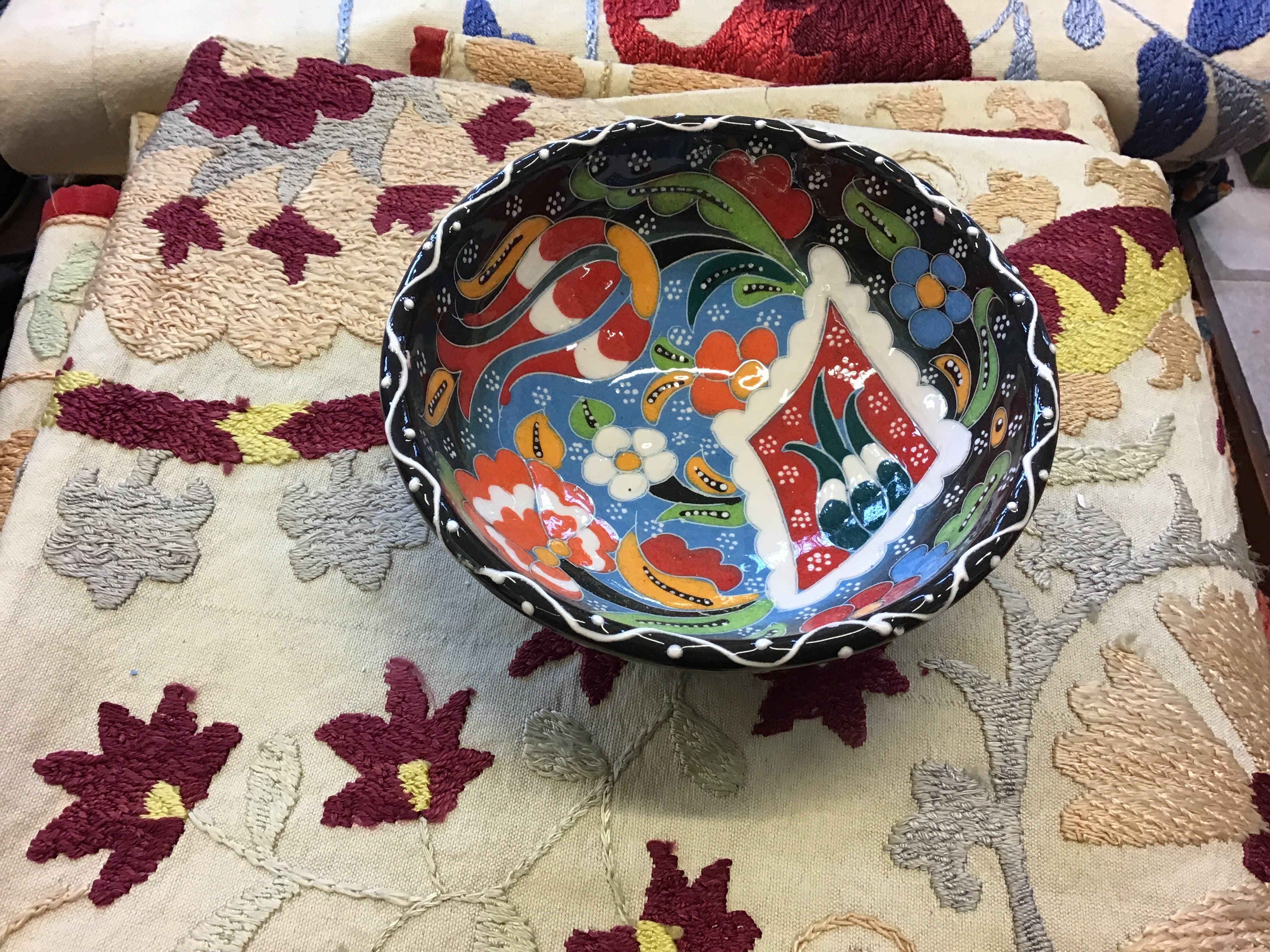 Ceramic Bowls Handpainted 10 CM (3.9") - M