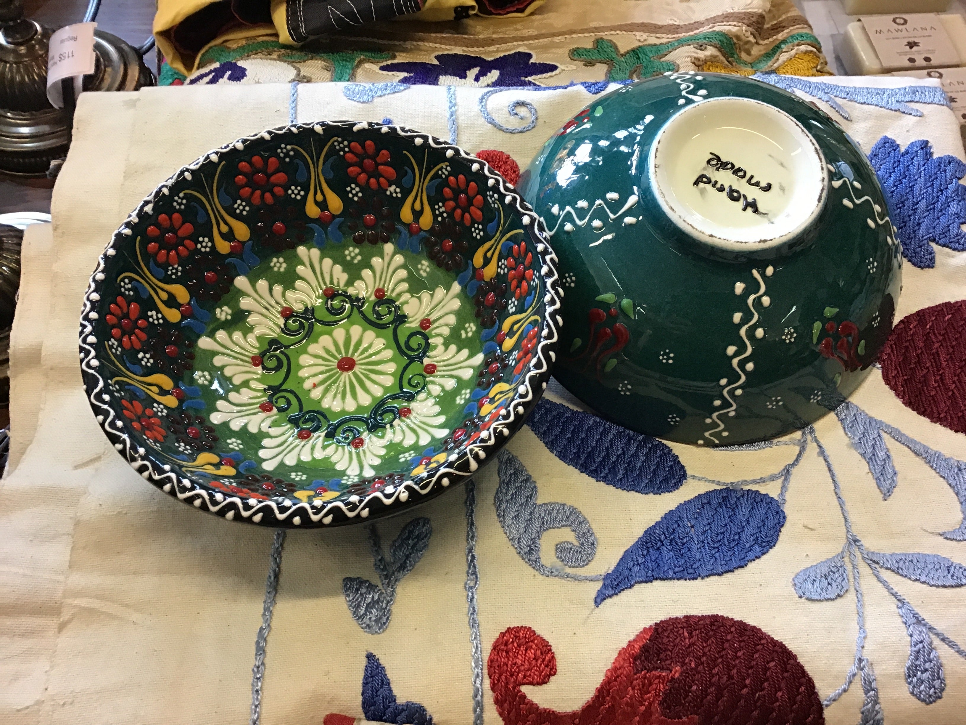 Ceramic Bowls Handpainted 15 CM (5.9") - L